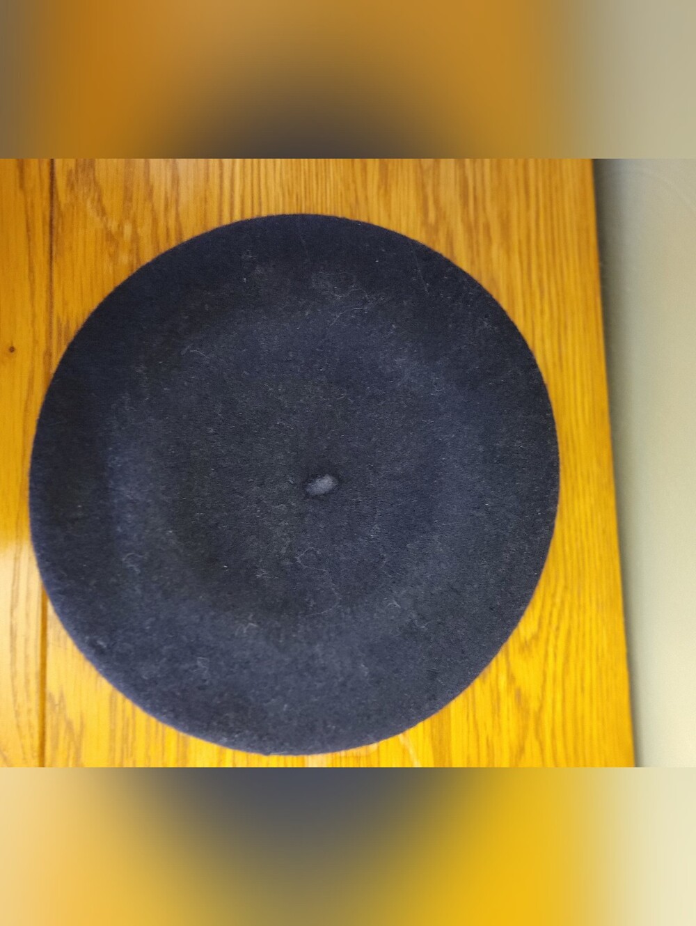 Beret Basque De Luxe Vintage 100% Wool Beret NAVY.